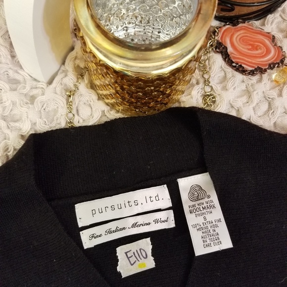 🌻🌺🌻100% FINE PURE MERINO WOOL SWEATER!! - Picture 5 of 6